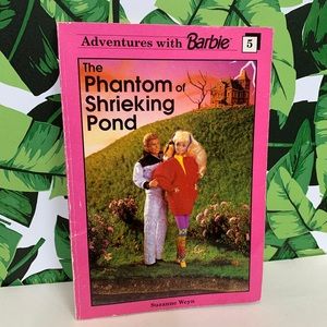 Vintage 1992 Barbie Book Phantom of Shrieking Pond Spooky